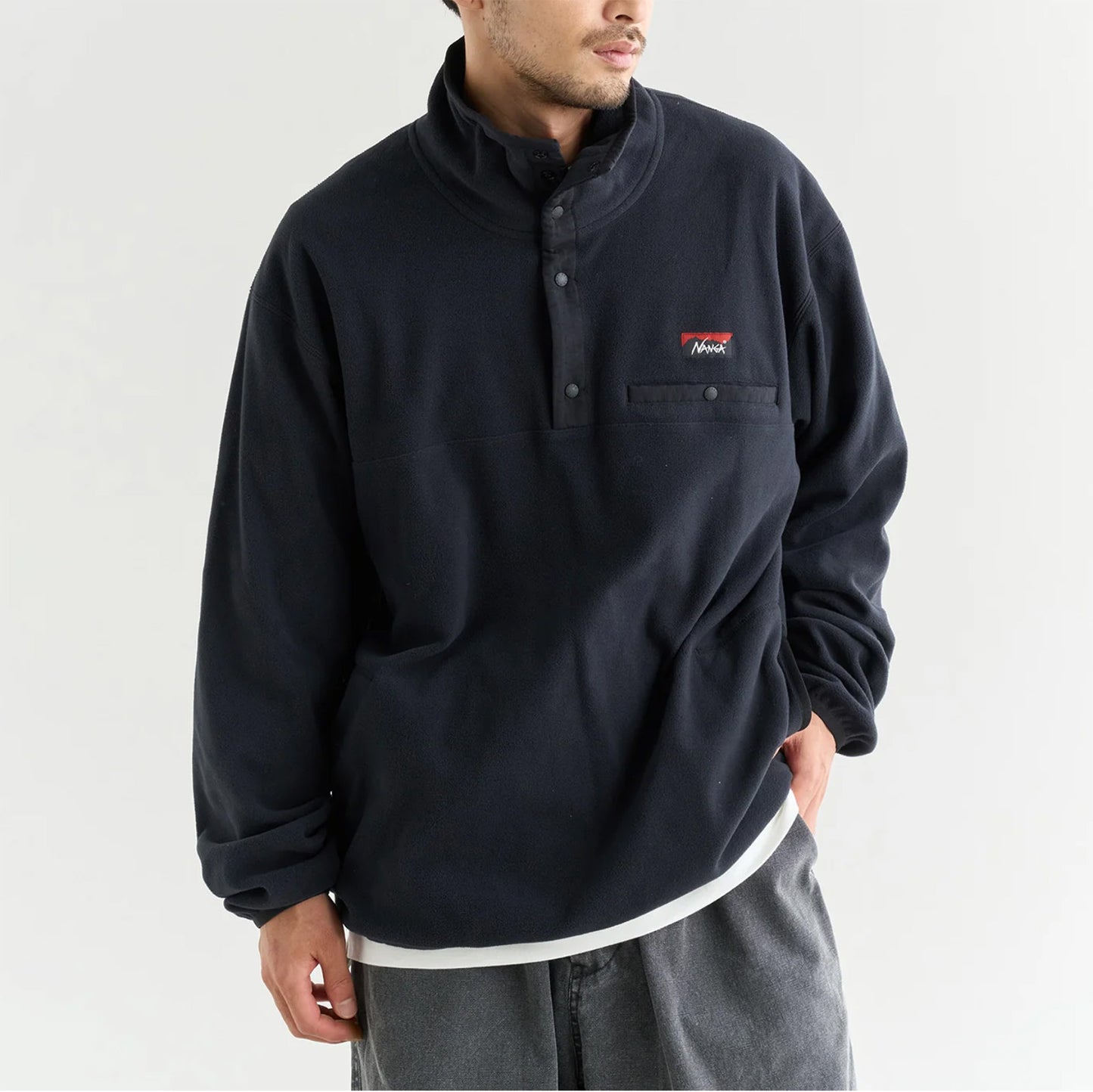 Air Warm Fleece Top - Black