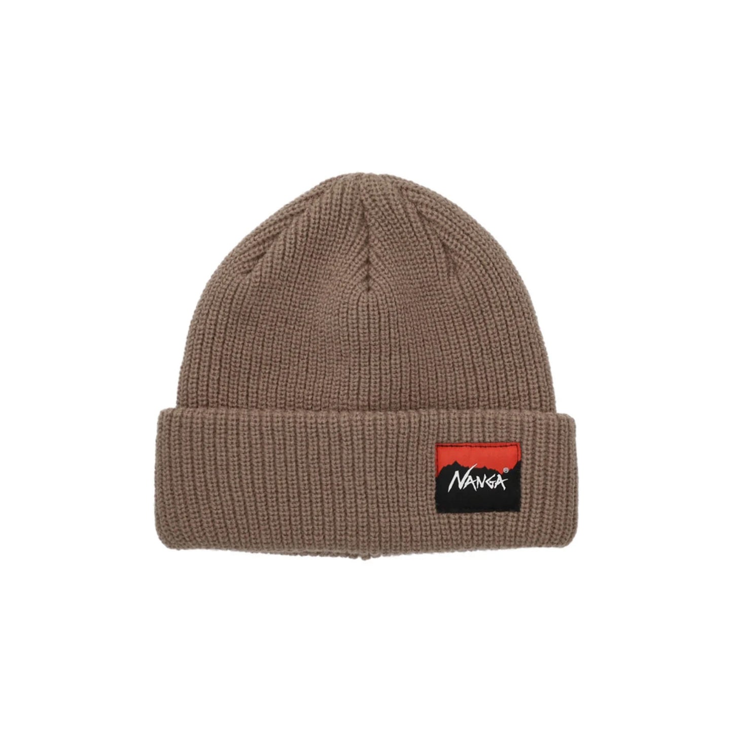 Box Logo Bulky Beanie - Beige