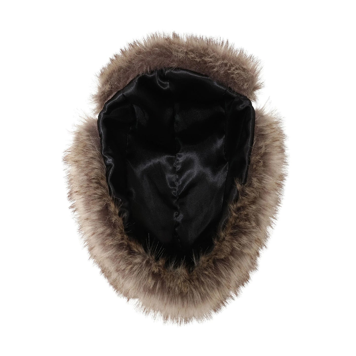 Aurora Tex Fur Flight Cap - Black