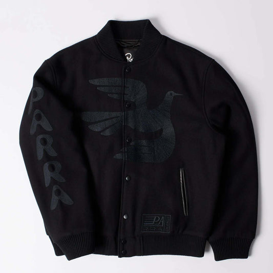 Not Movie Quality Varsity Jacket - Black
