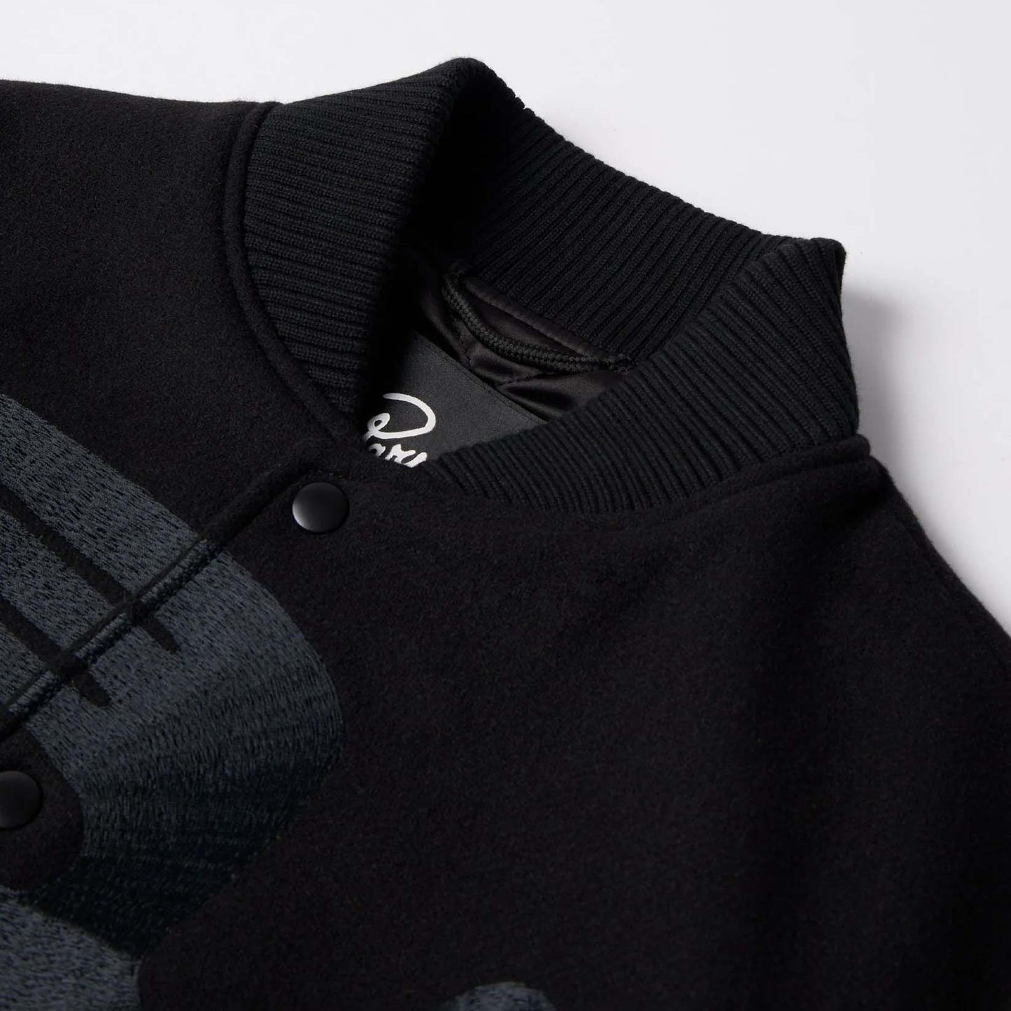 Not Movie Quality Varsity Jacket - Black