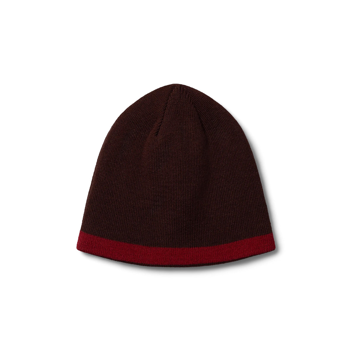 NP Stripe Reversible Beanie - Brown