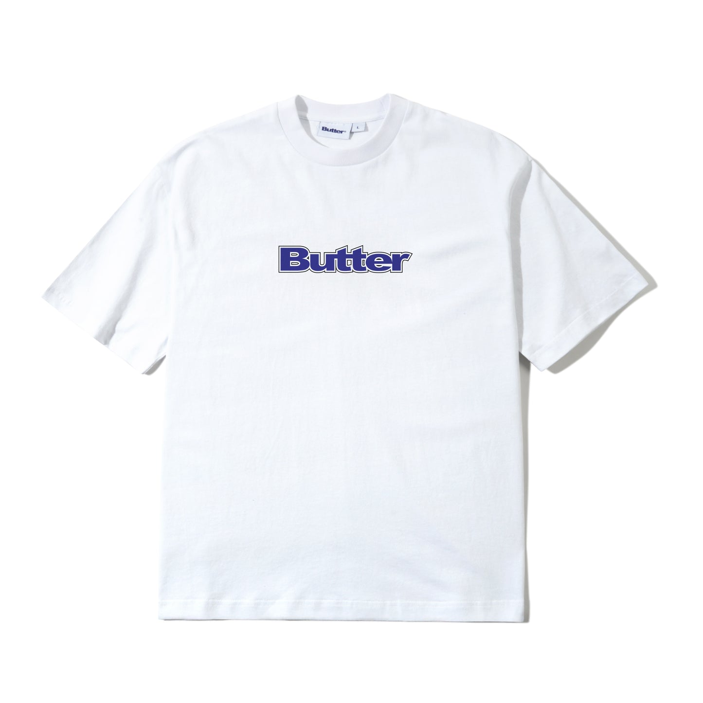 Outline Logo Tee - White