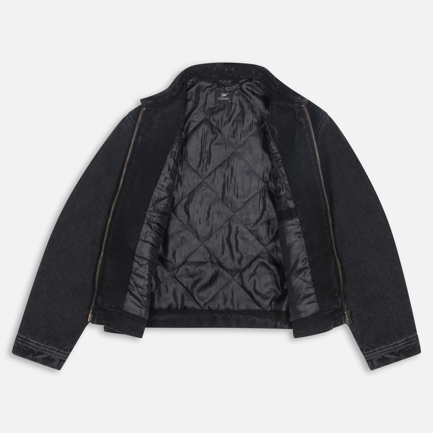 Washed Canvas Jacket - Black