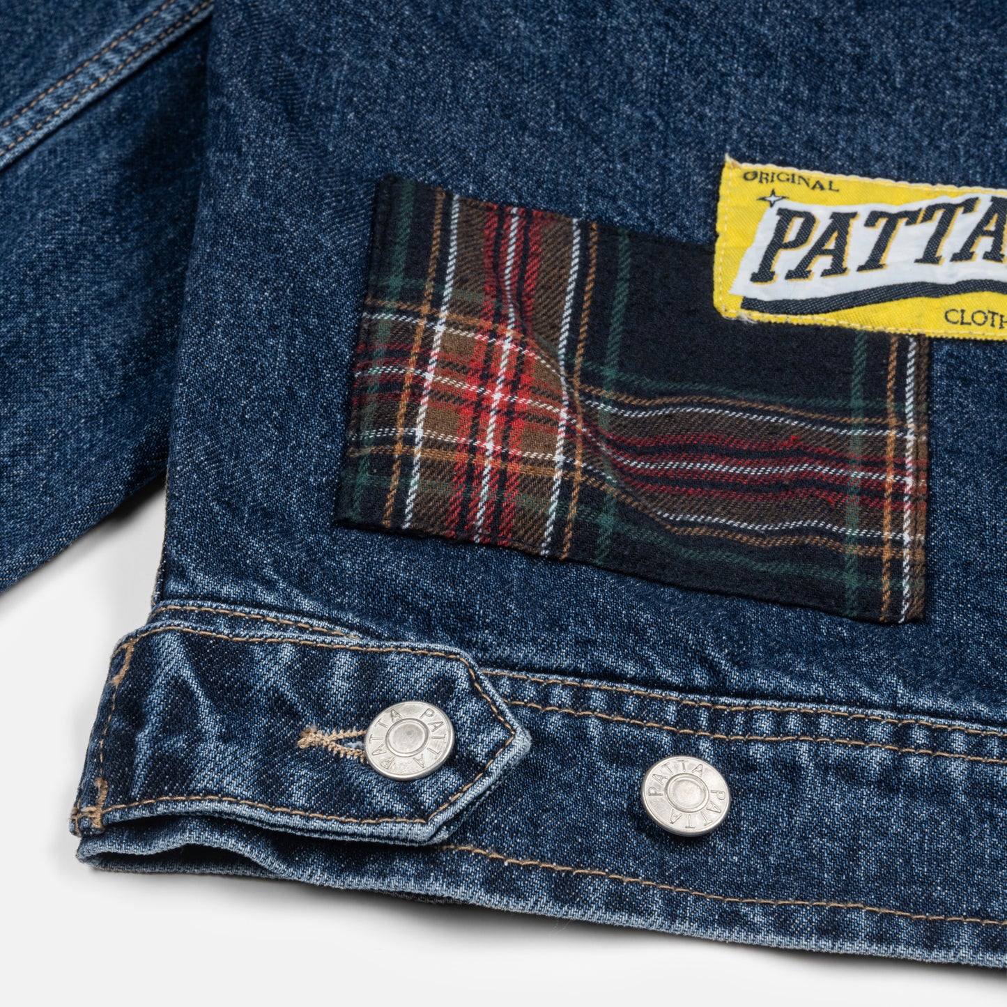 Whole Lotta Labels Denim Jacket - Light Blue
