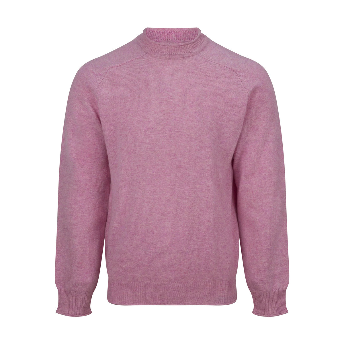 Usk Lambswool Sweater - Pink Haze