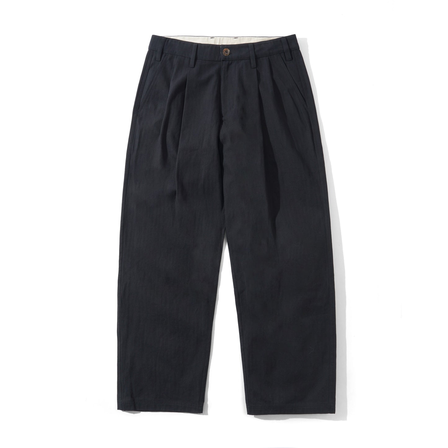 Pleated Trousers - Black