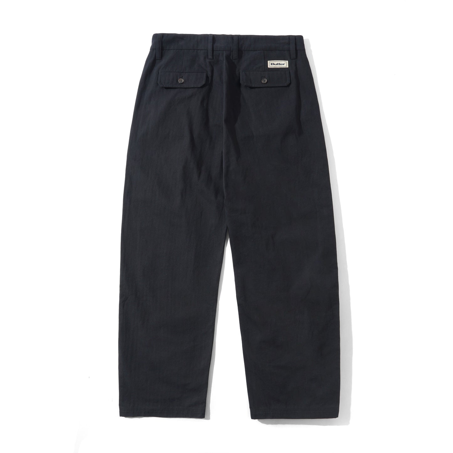Pleated Trousers - Black