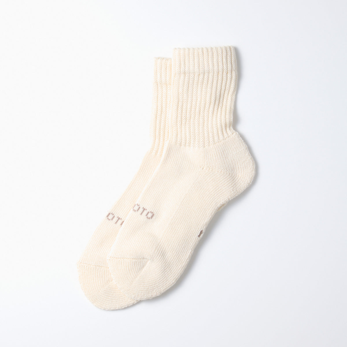Organic Daily Socks 3 Pack - Ivory