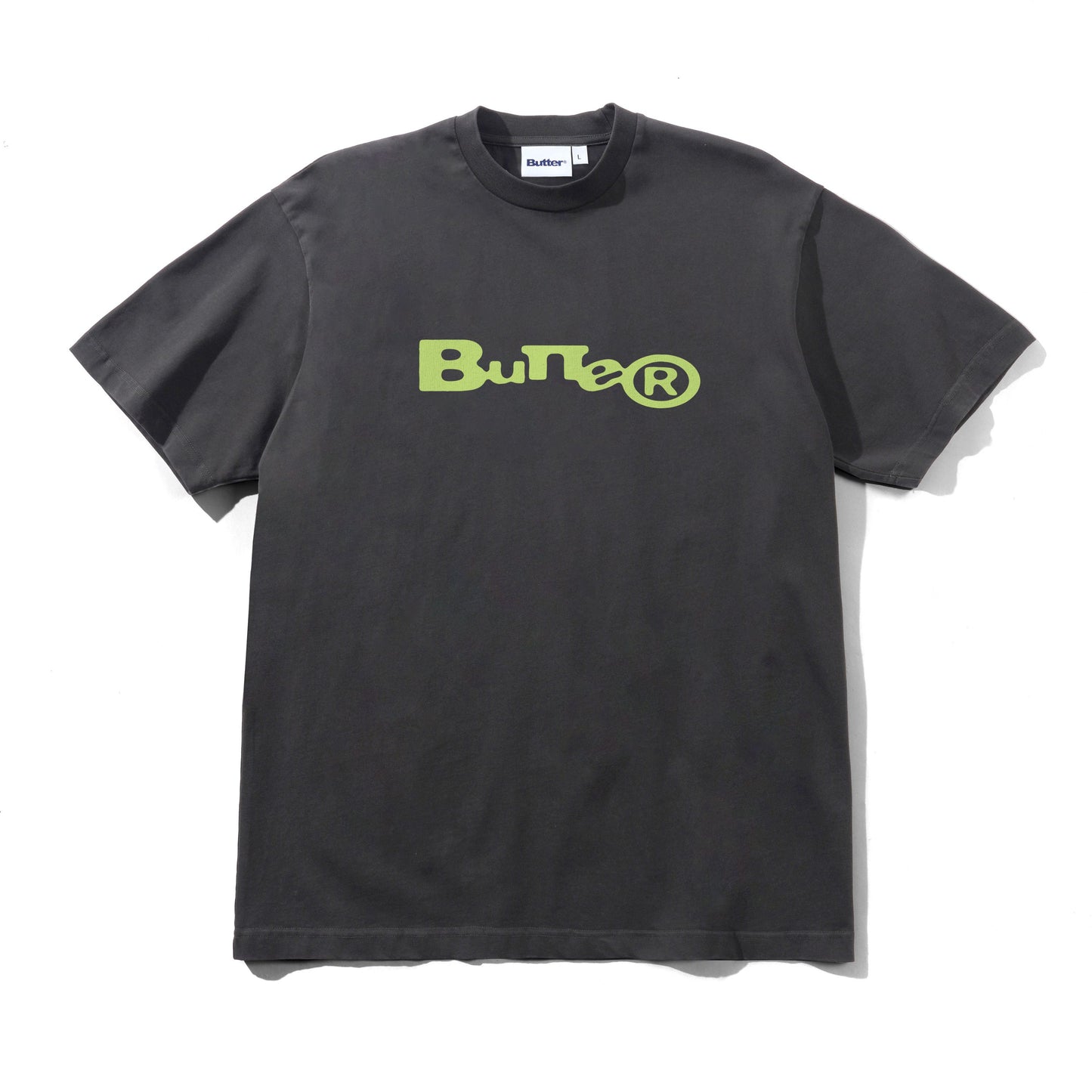 Registered Tee - Washed Black