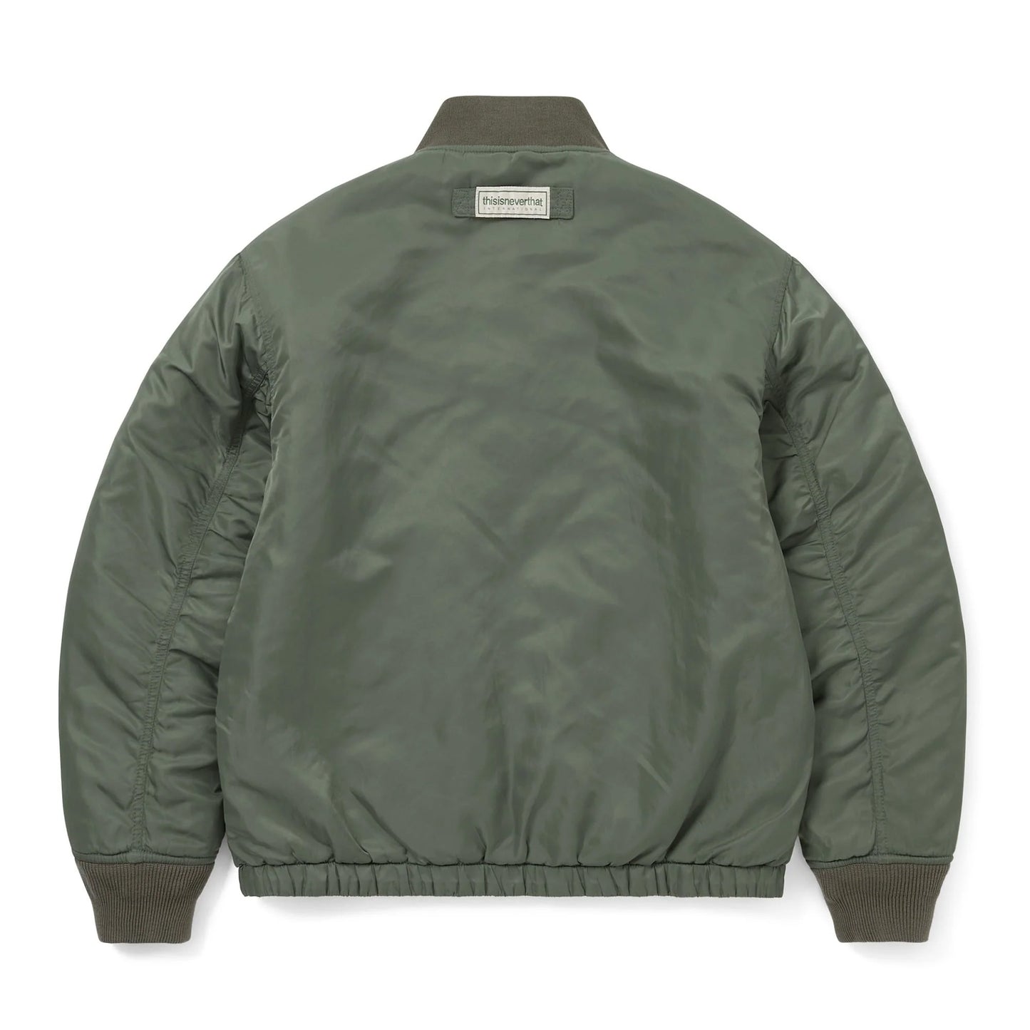 Reversible Bomber Jacket - Dark Sage