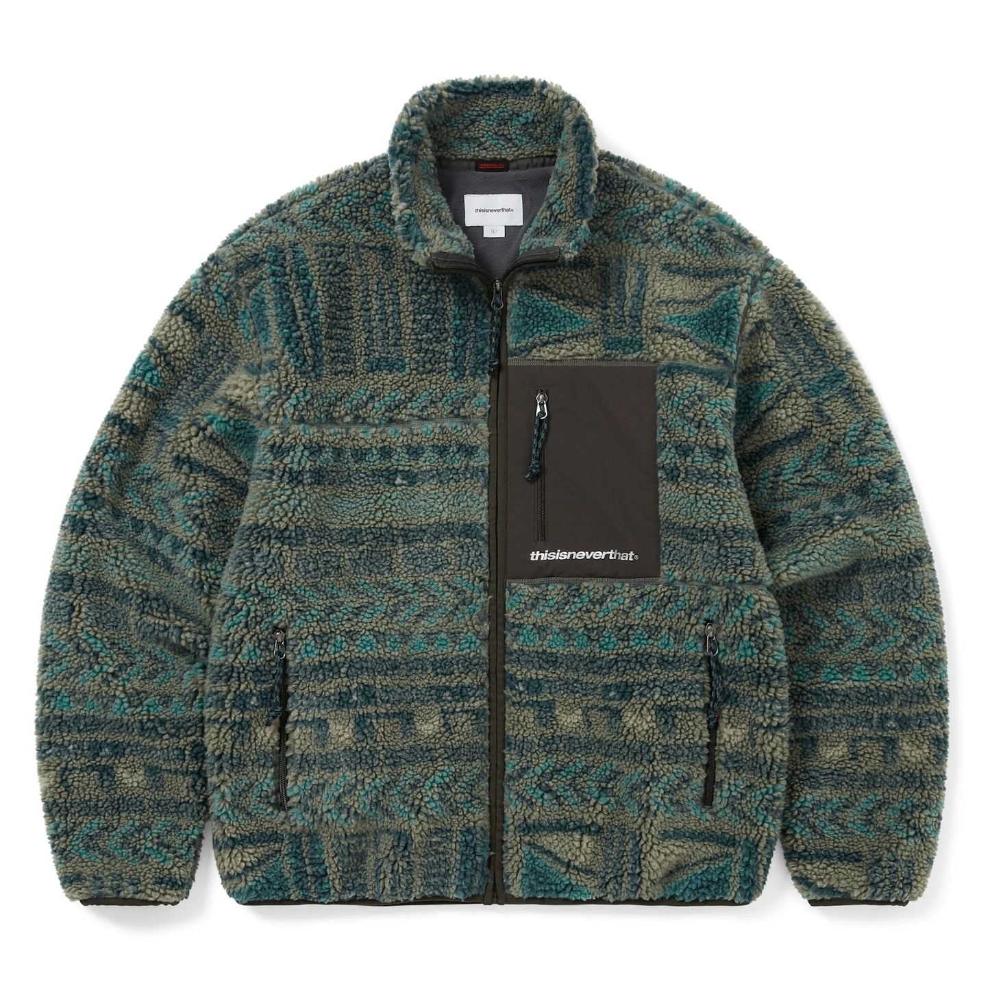 SP Sherpa Fleece Jacket - Olive