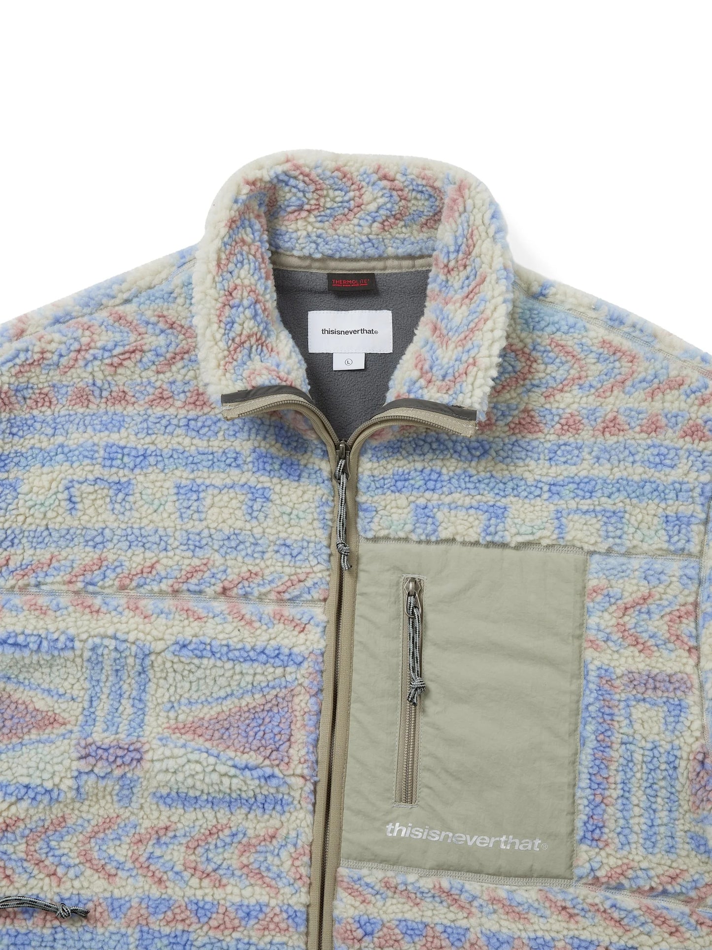 SP Sherpa Fleece Jacket - Stone
