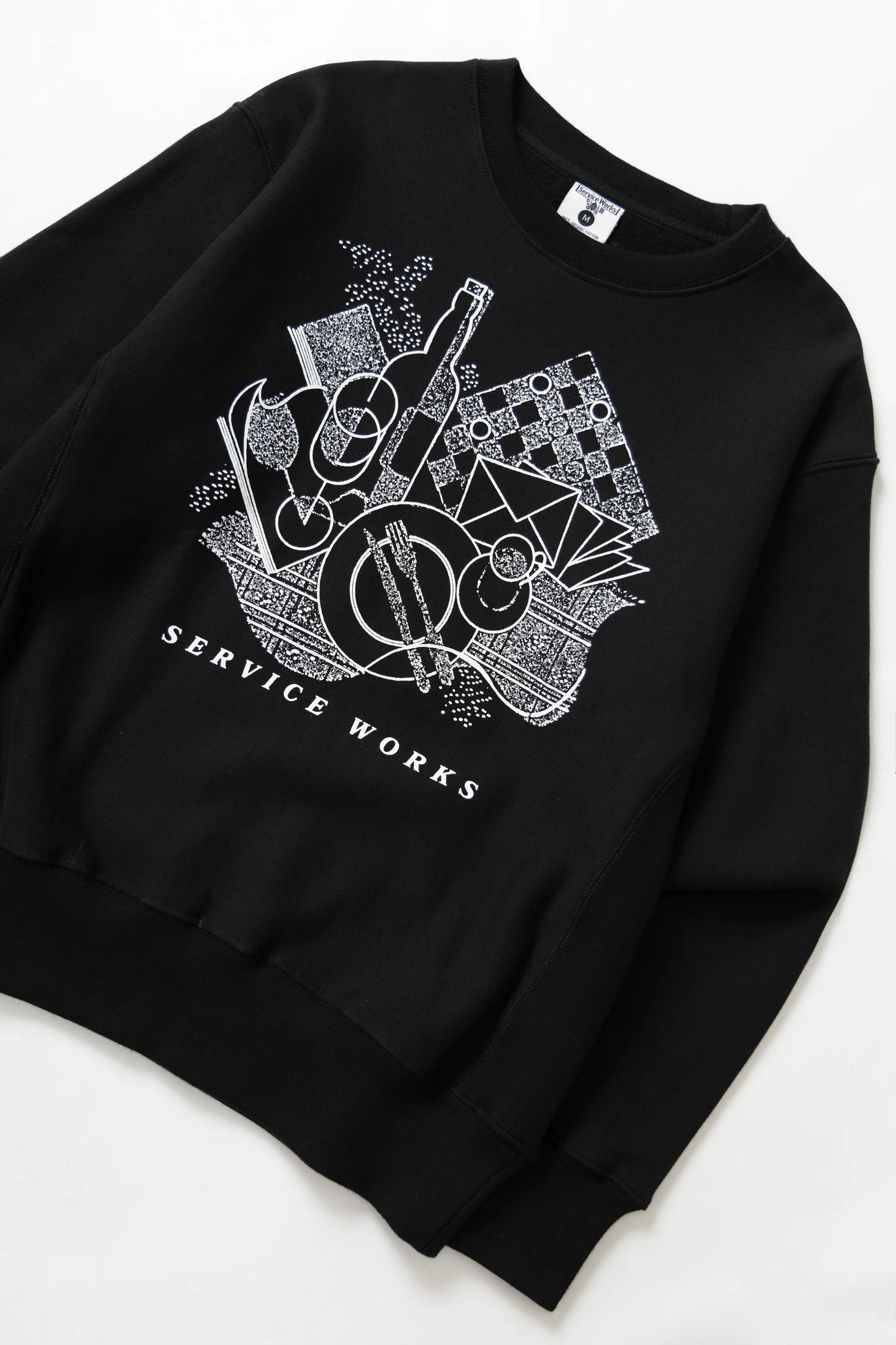 Frequent Flyer Crewneck - Black