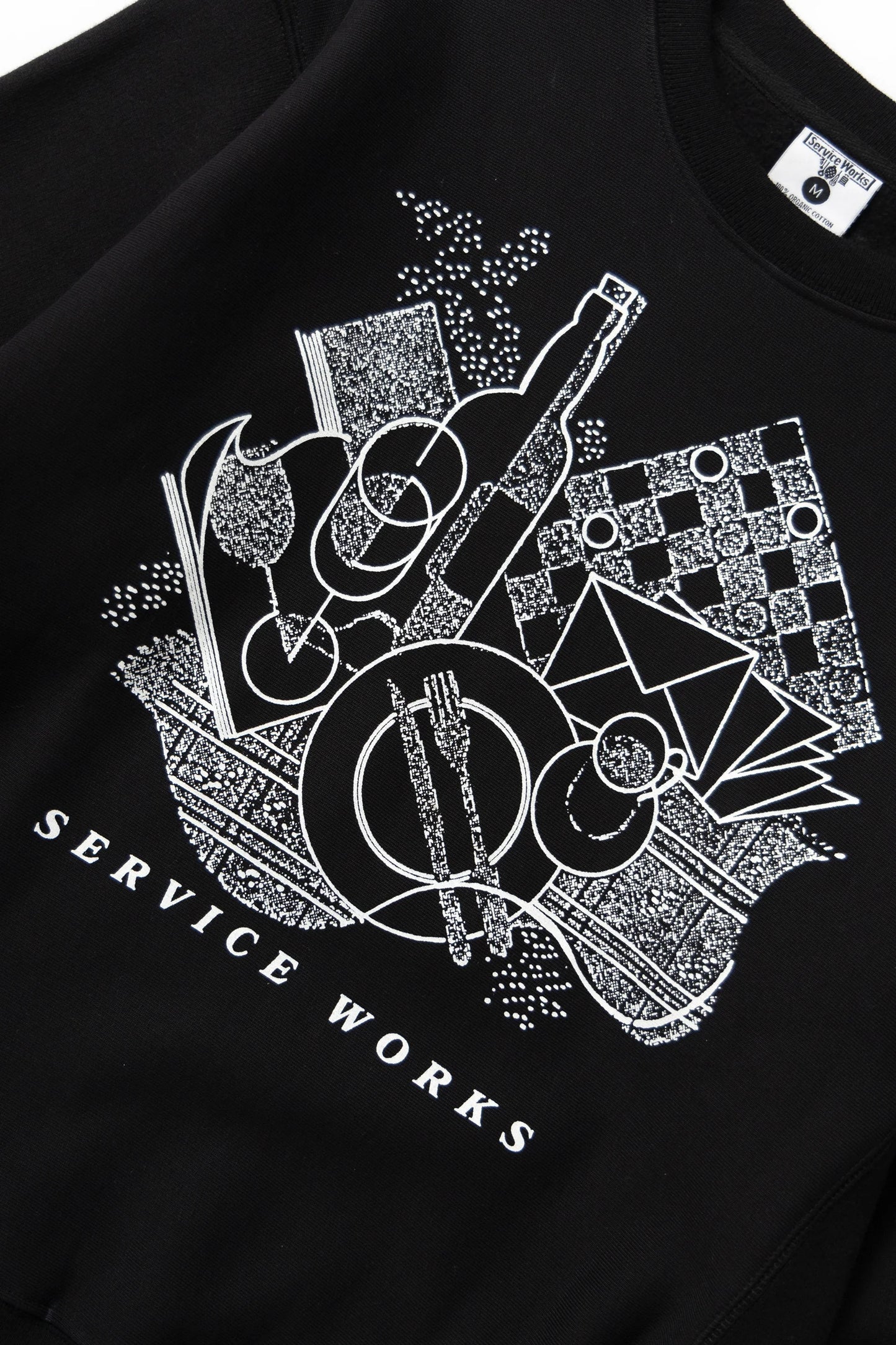 Frequent Flyer Crewneck - Black