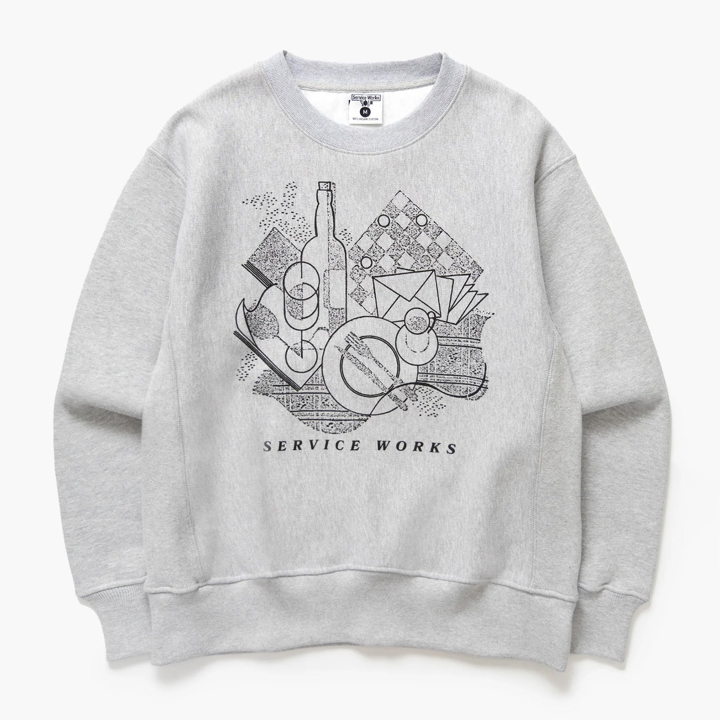 Frequent Flyer Crewneck - Heather Grey