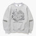 Frequent Flyer Crewneck - Heather Grey