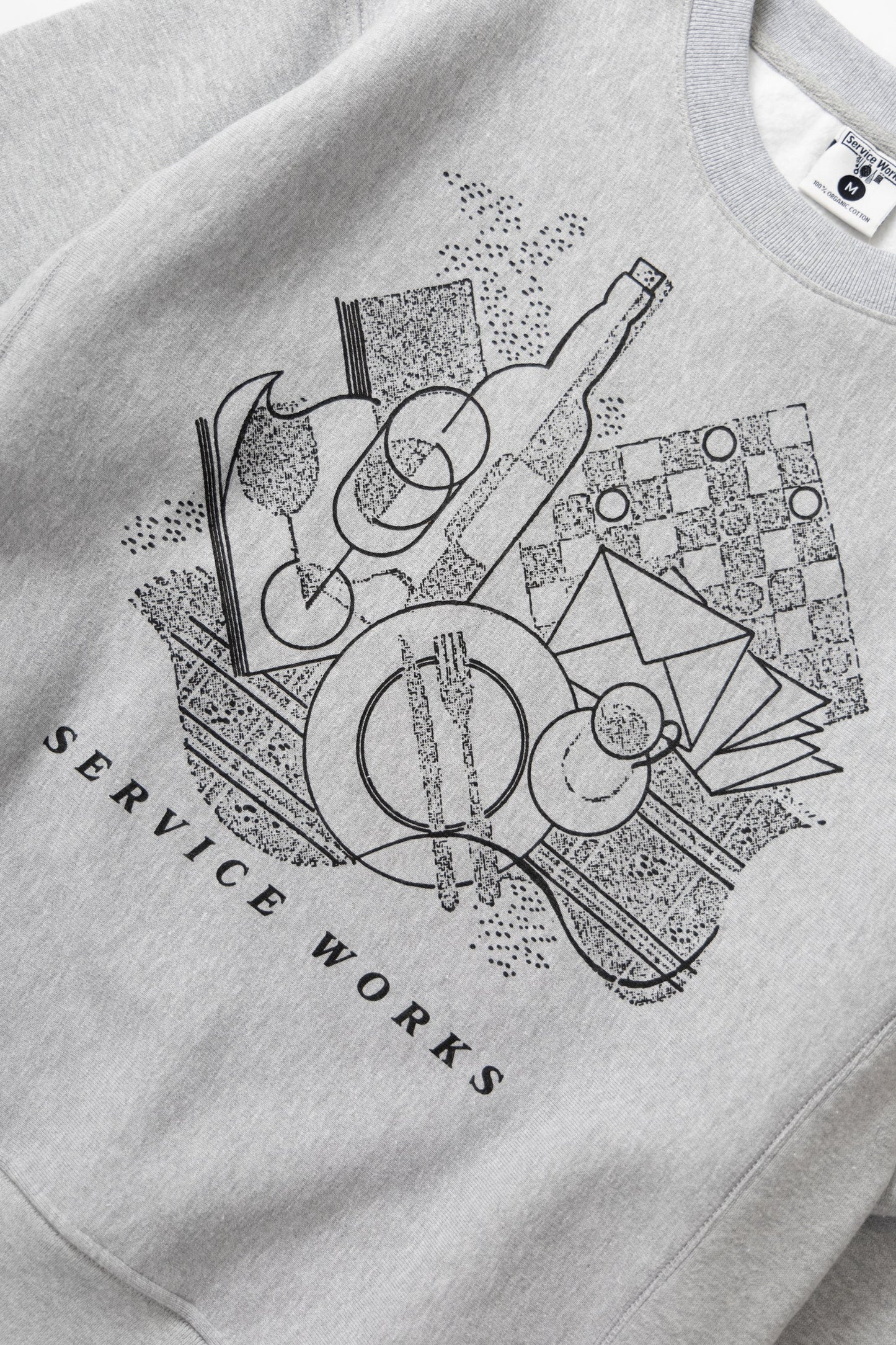 Frequent Flyer Crewneck - Heather Grey