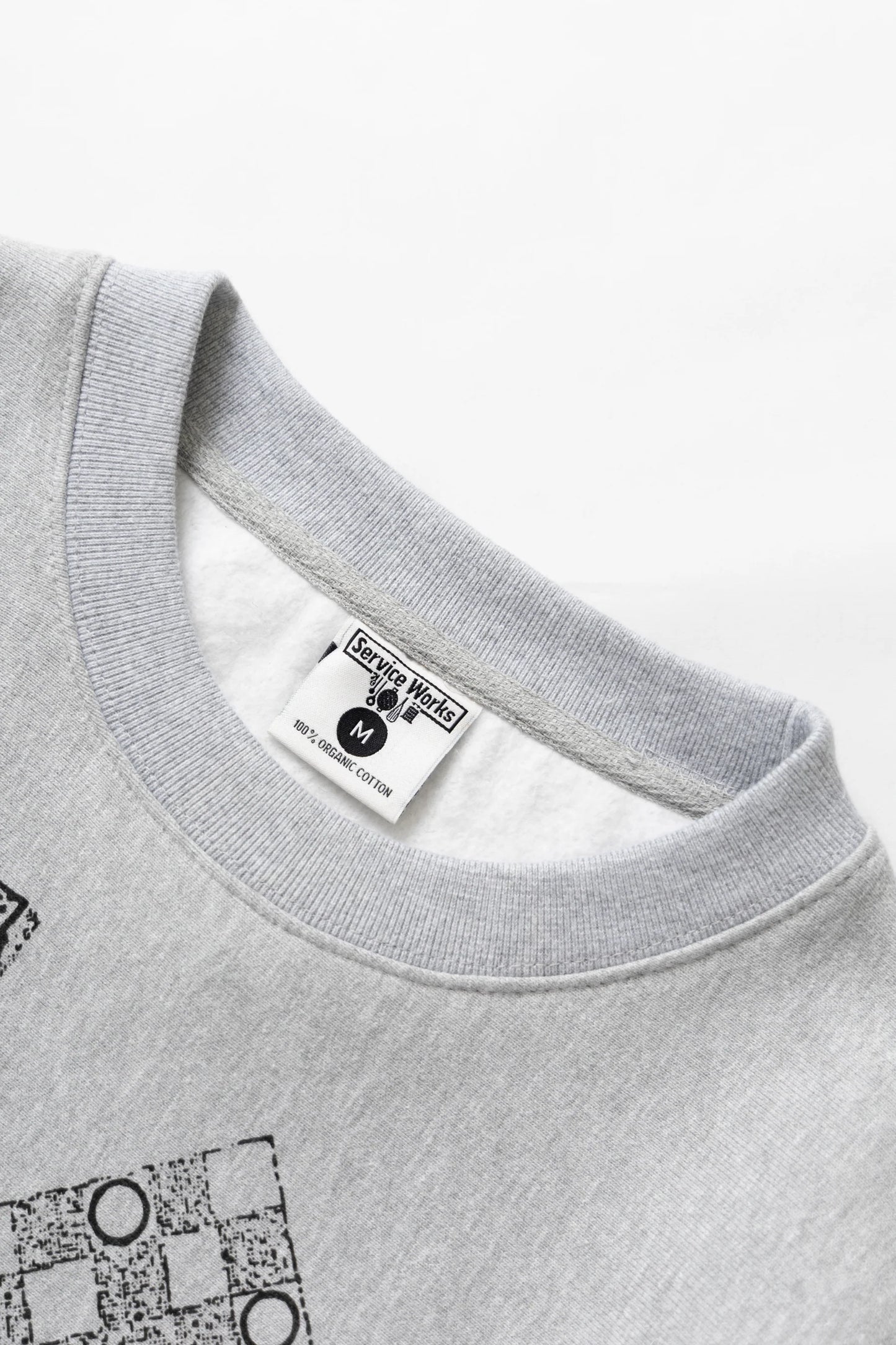 Frequent Flyer Crewneck - Heather Grey