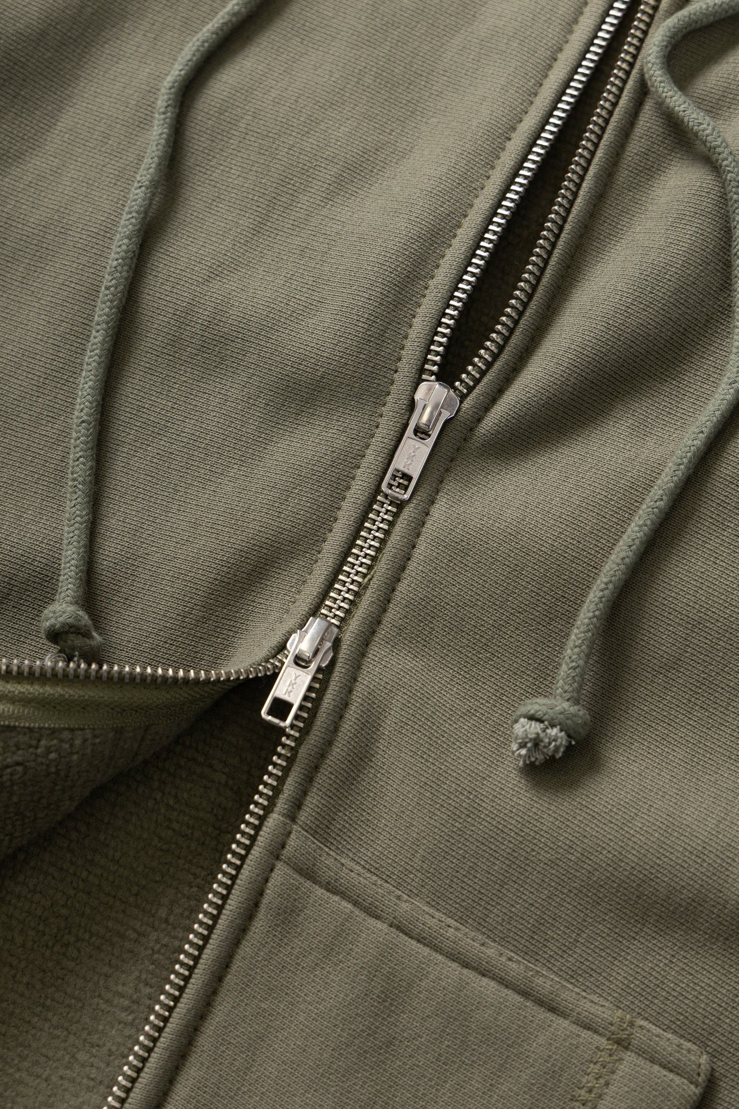 Martini Zipper Hoodie - Black