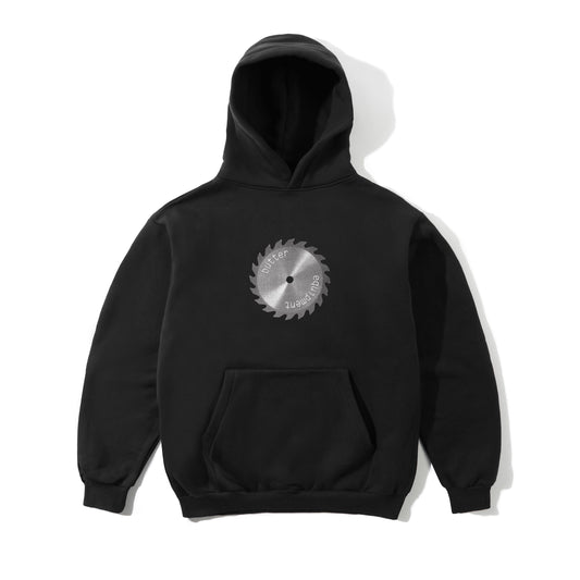 Saw Blade Pullover Hood - Black