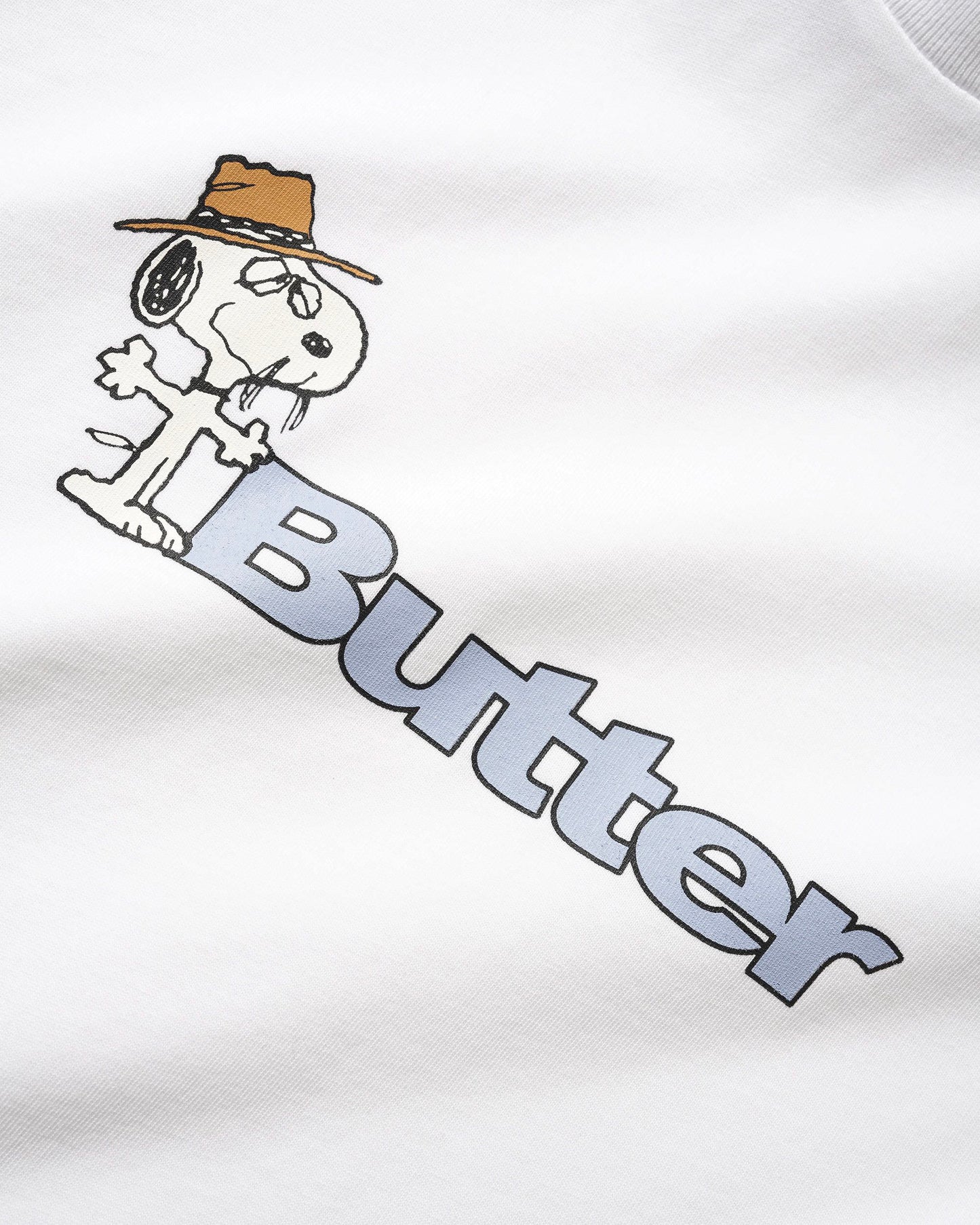 Peanuts Spike Logo Tee - White