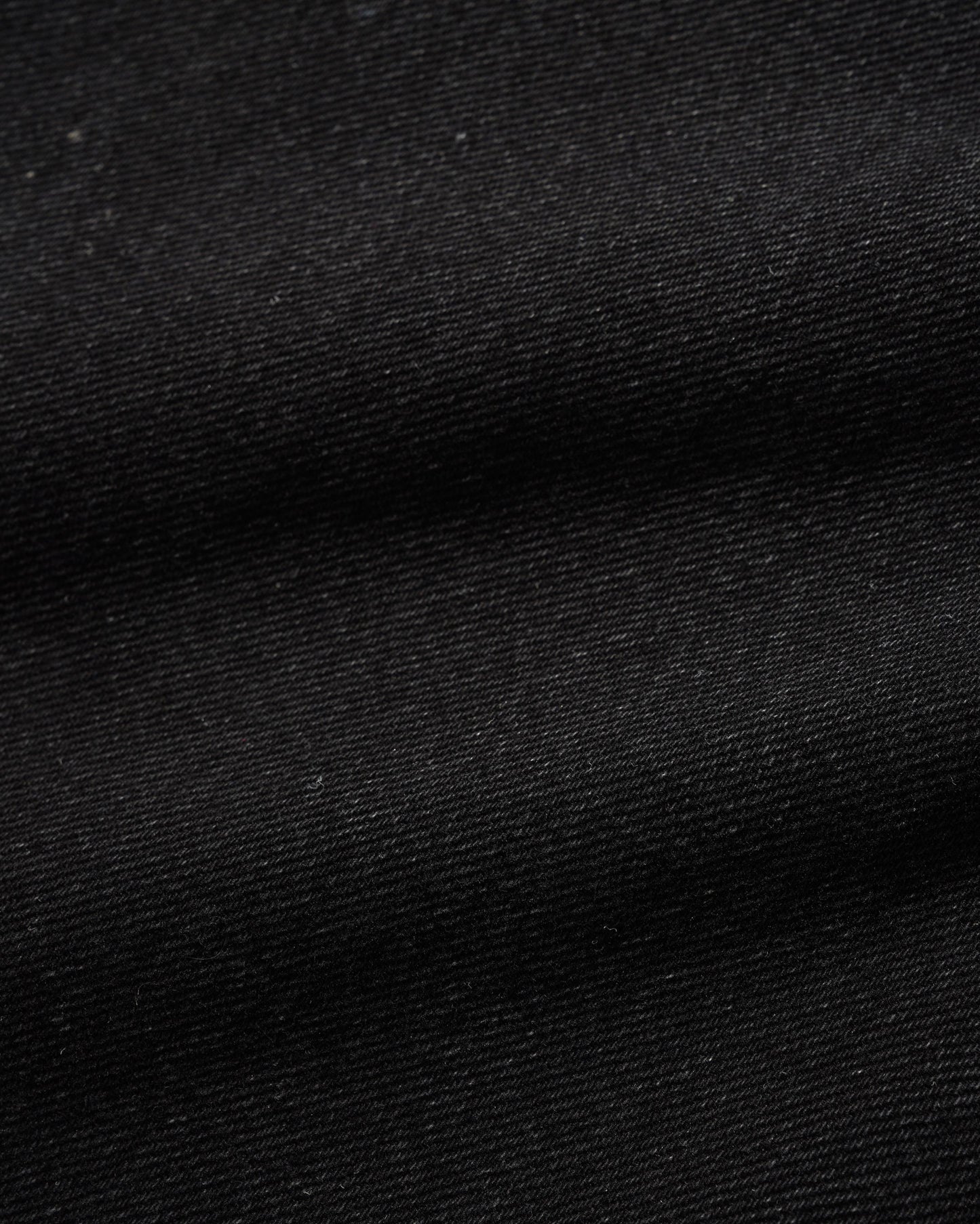 Straight Leg Denim Jeans - Washed Black