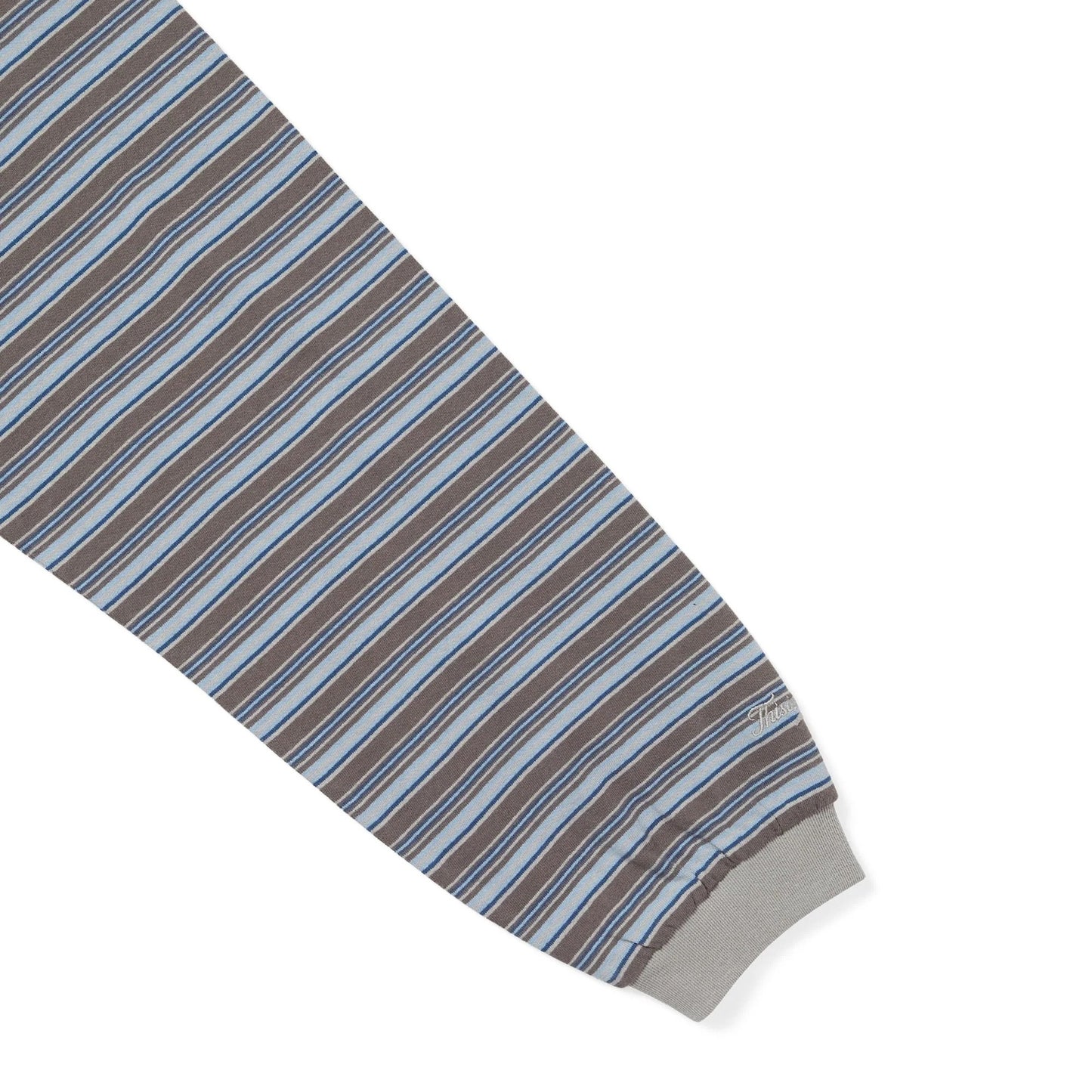 Striped L/S Tee - Brown