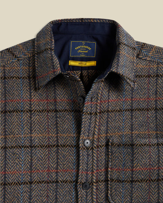 Type - Brown Herringbone