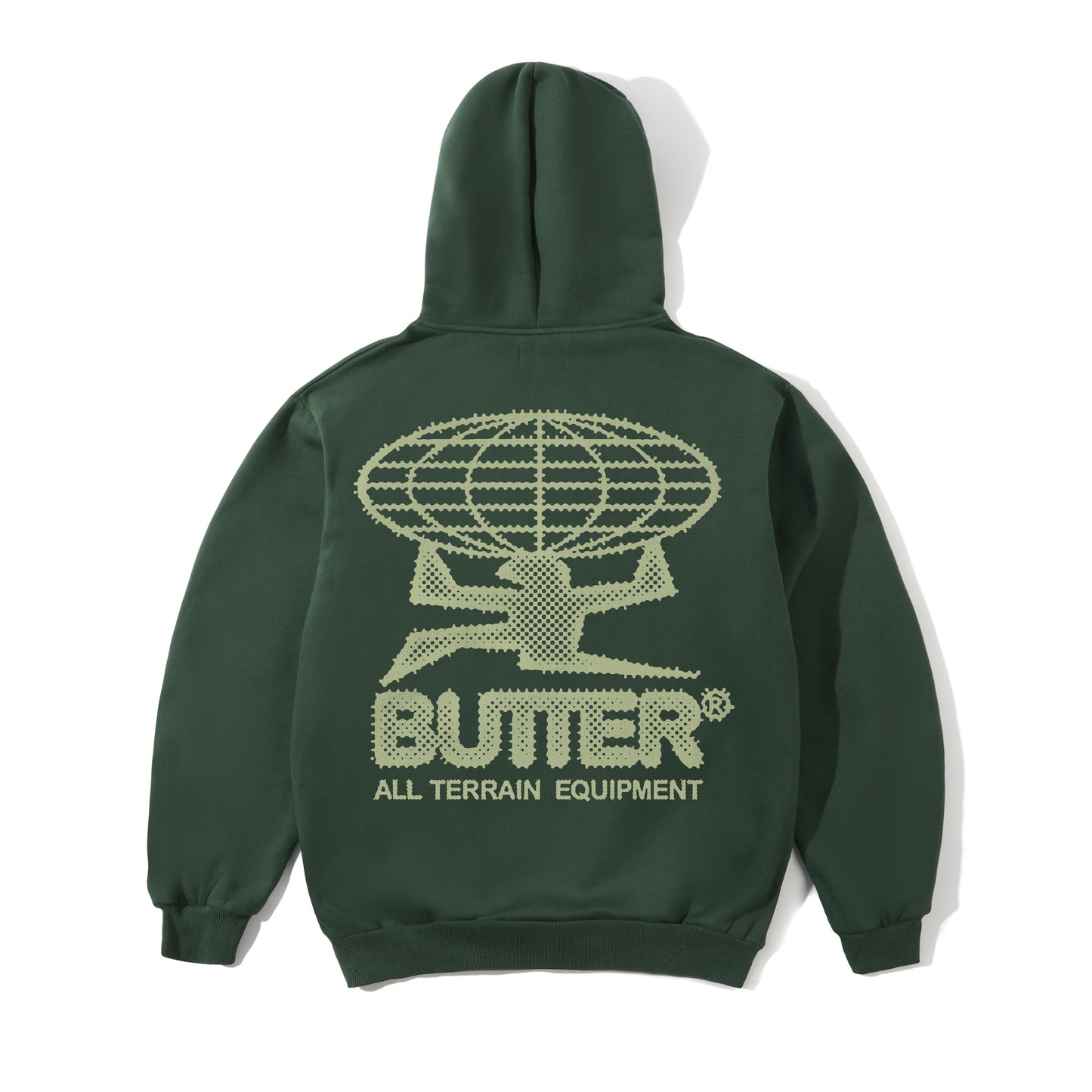 Terrain Pullover Hood - Dark Green