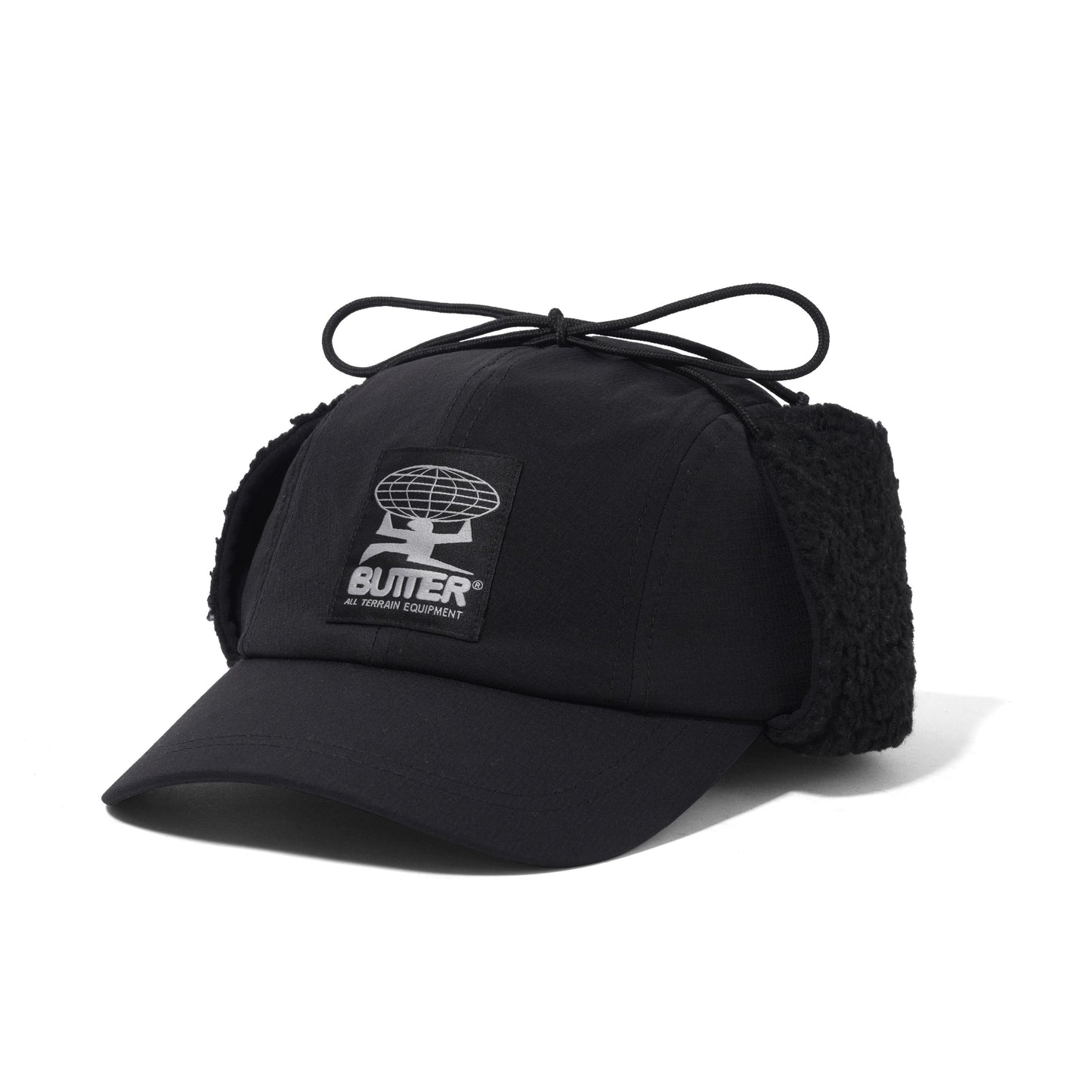 Terrain Ski 4 Panel Cap - Black