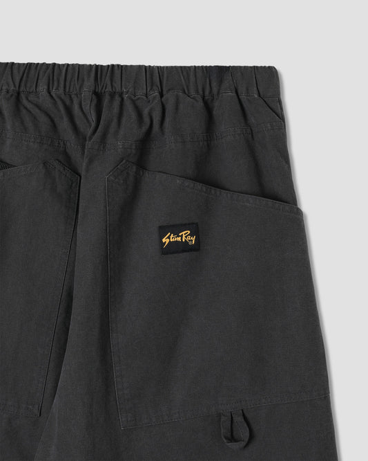 Utility Pant - Washed Black