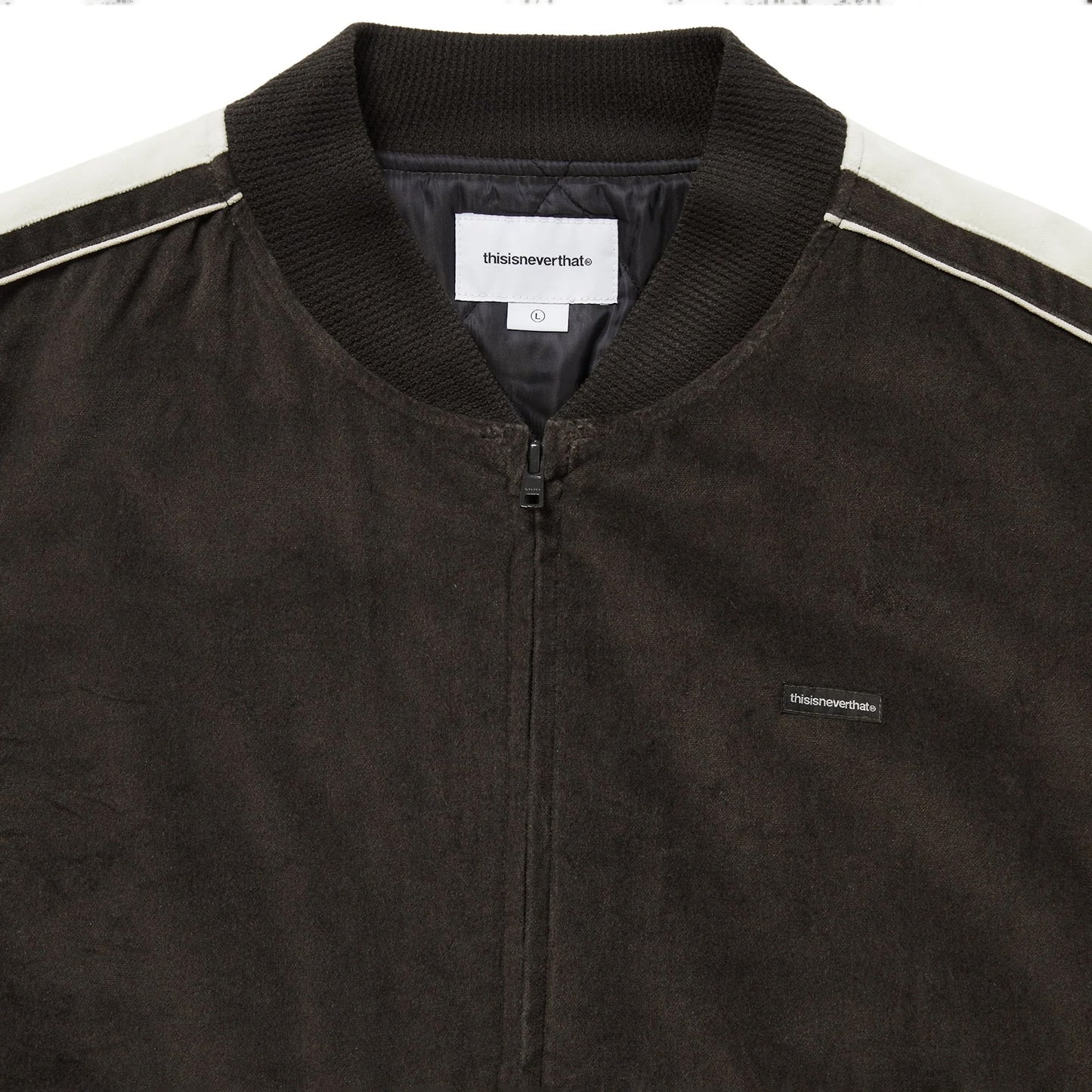 Velvet Track Jacket - Brown
