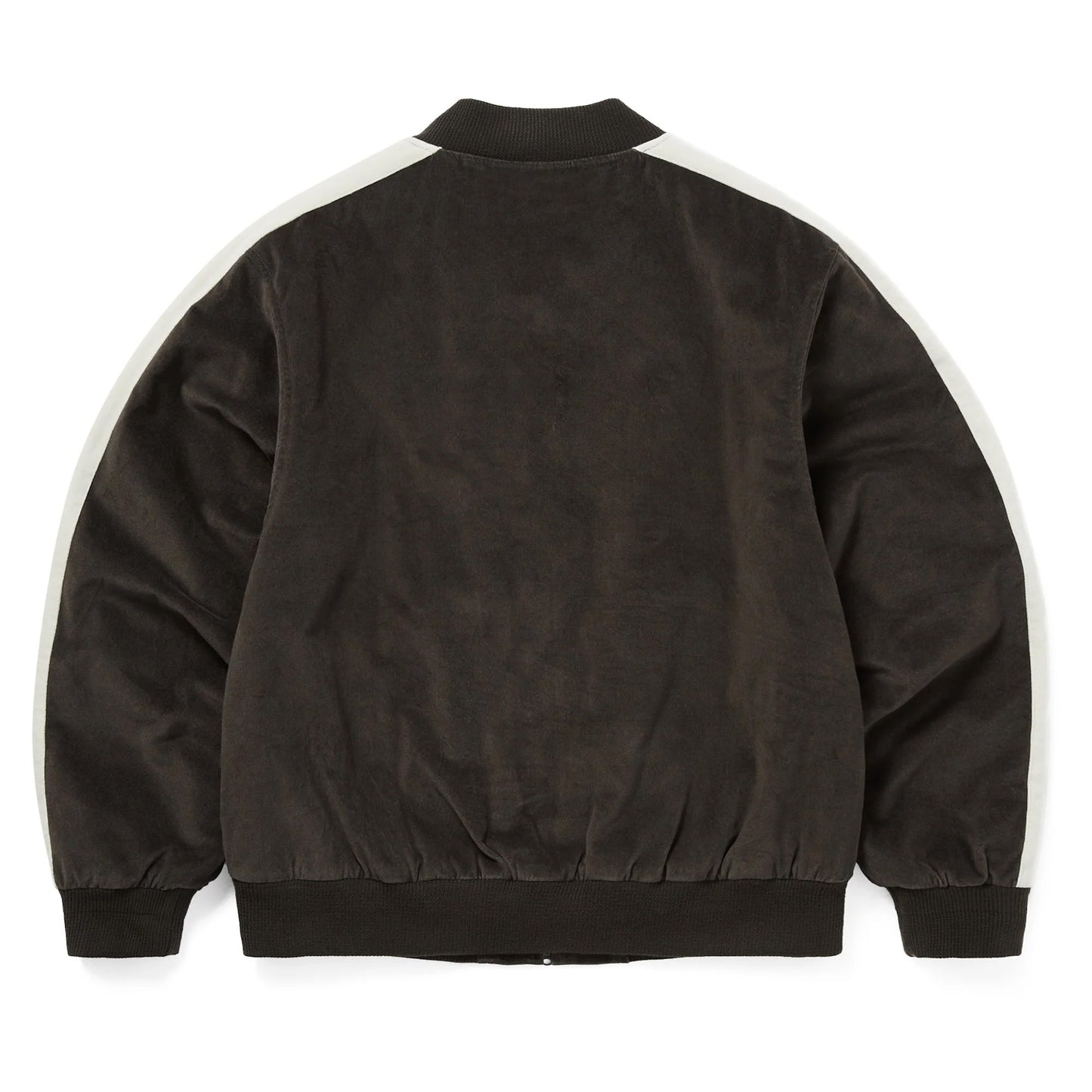 Velvet Track Jacket - Brown
