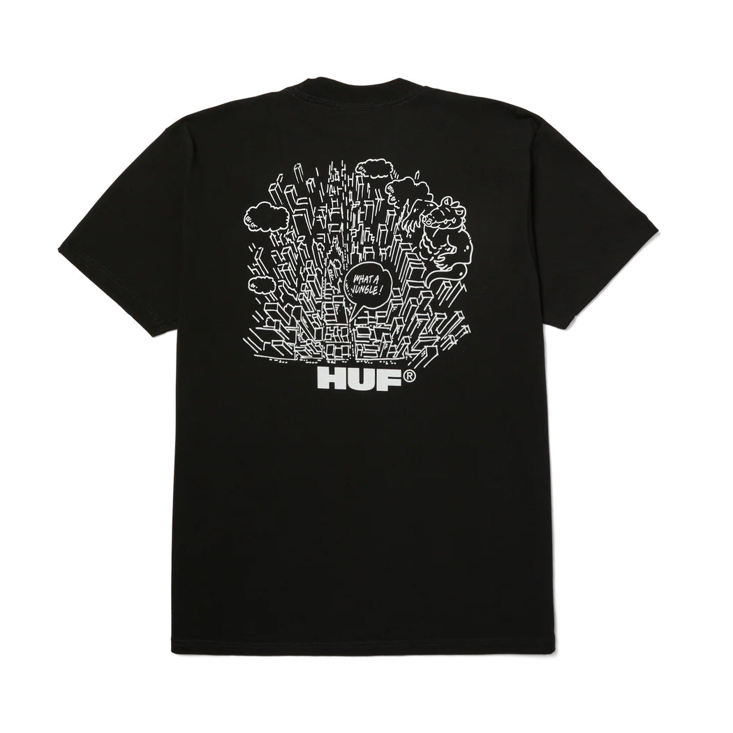 What A Jungle S/S Tee - Black