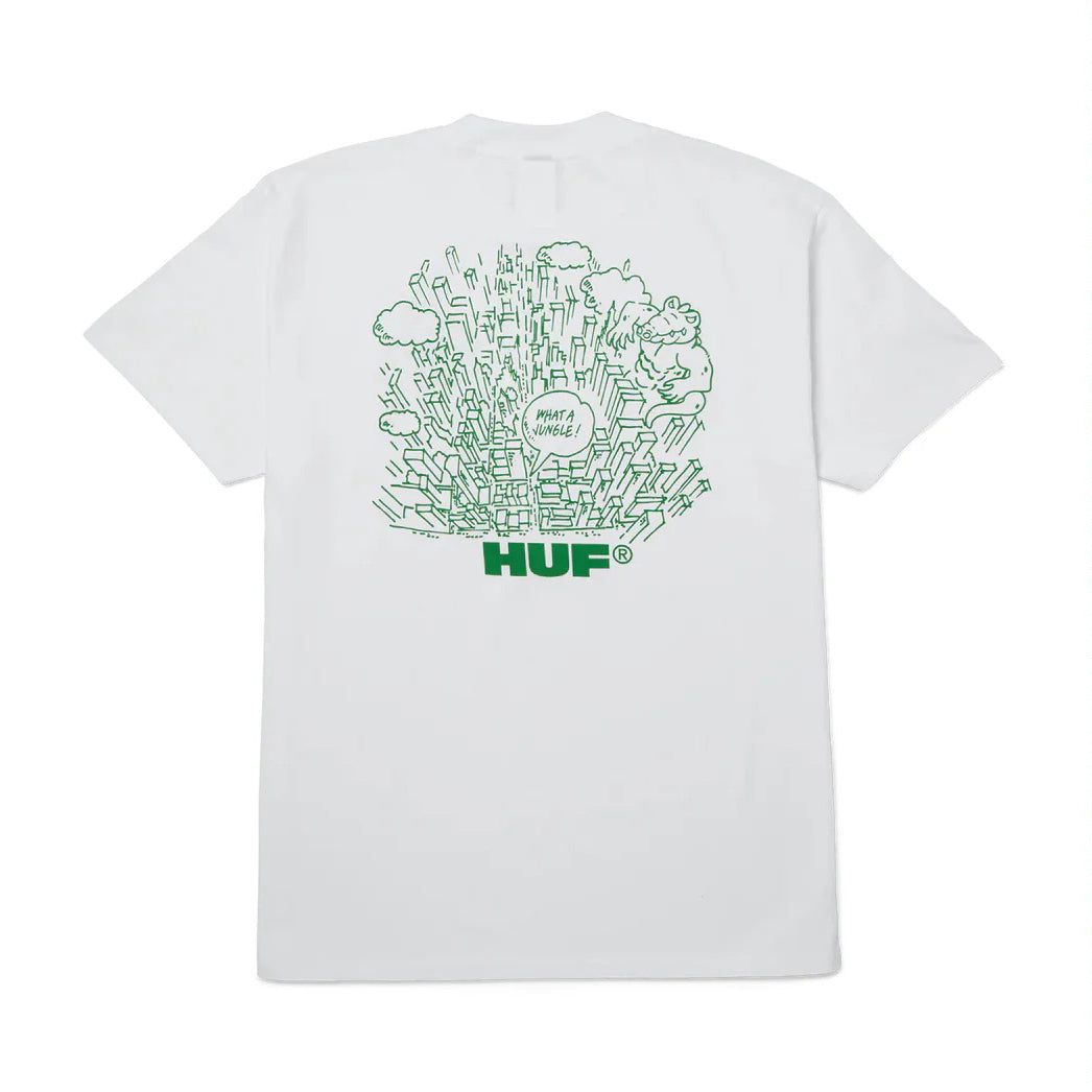 What A Jungle S/S Tee - White