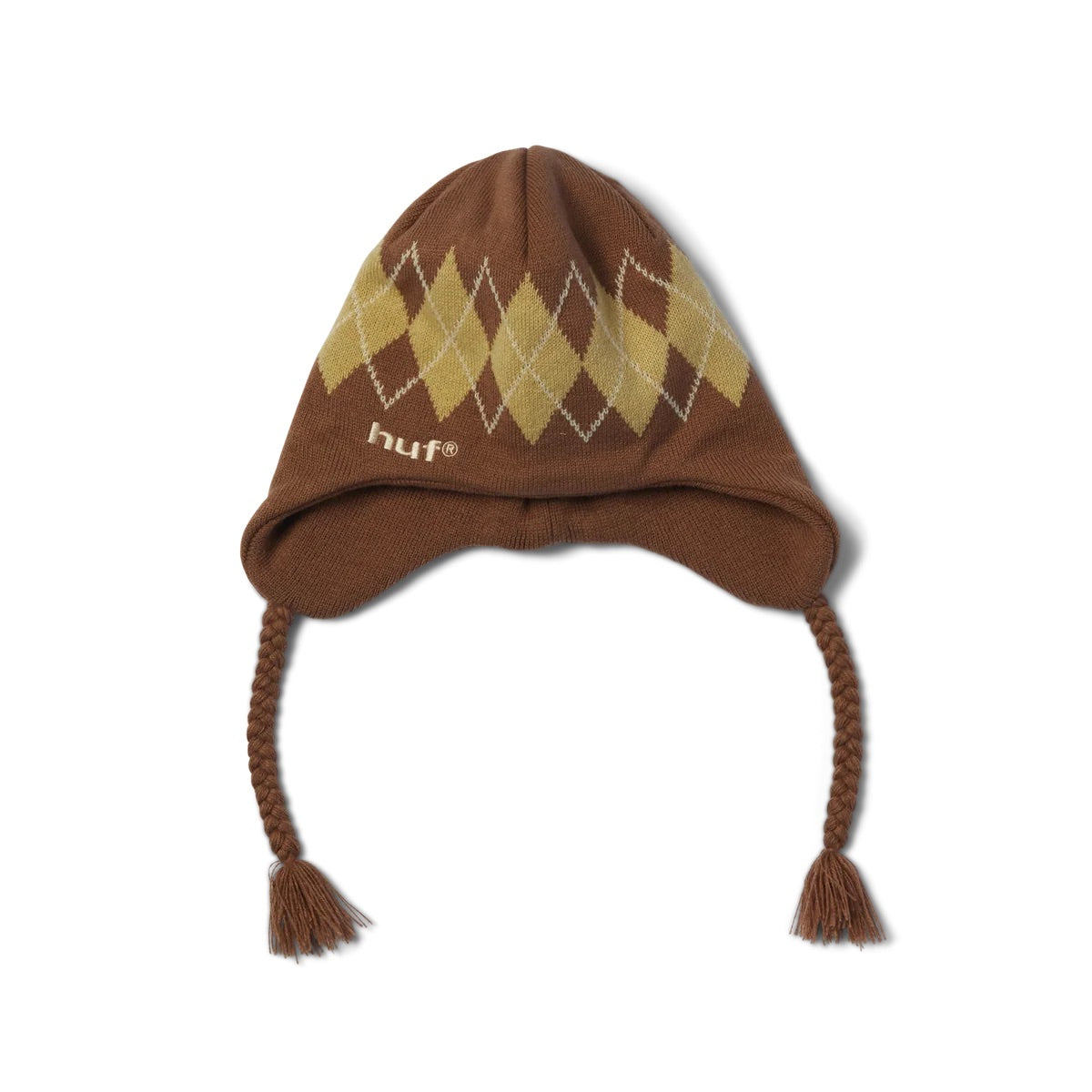 Wilson Braided Beanie - Brown
