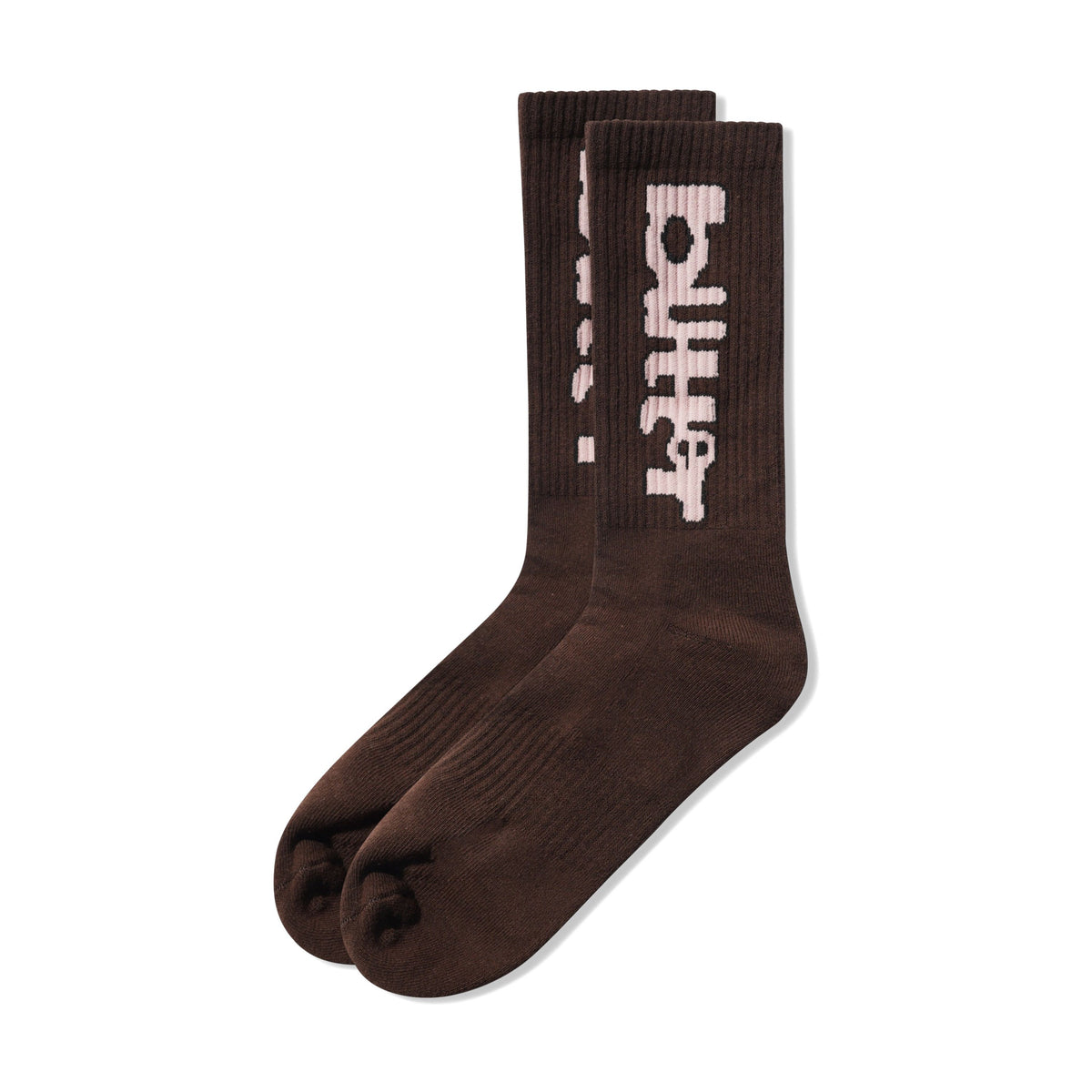 Warped Socks - Brown