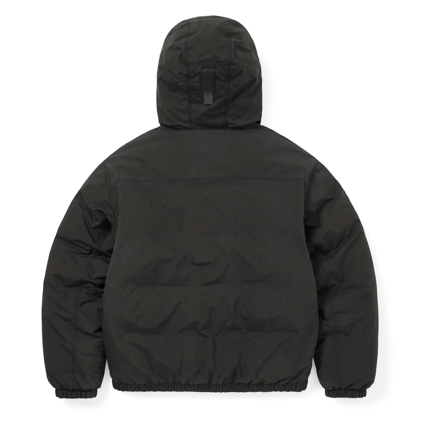 Washed Down Puffer Jacket - Black
