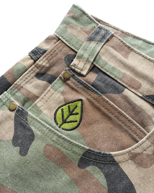 Weathergear Denim Jeans - Woodland Camo