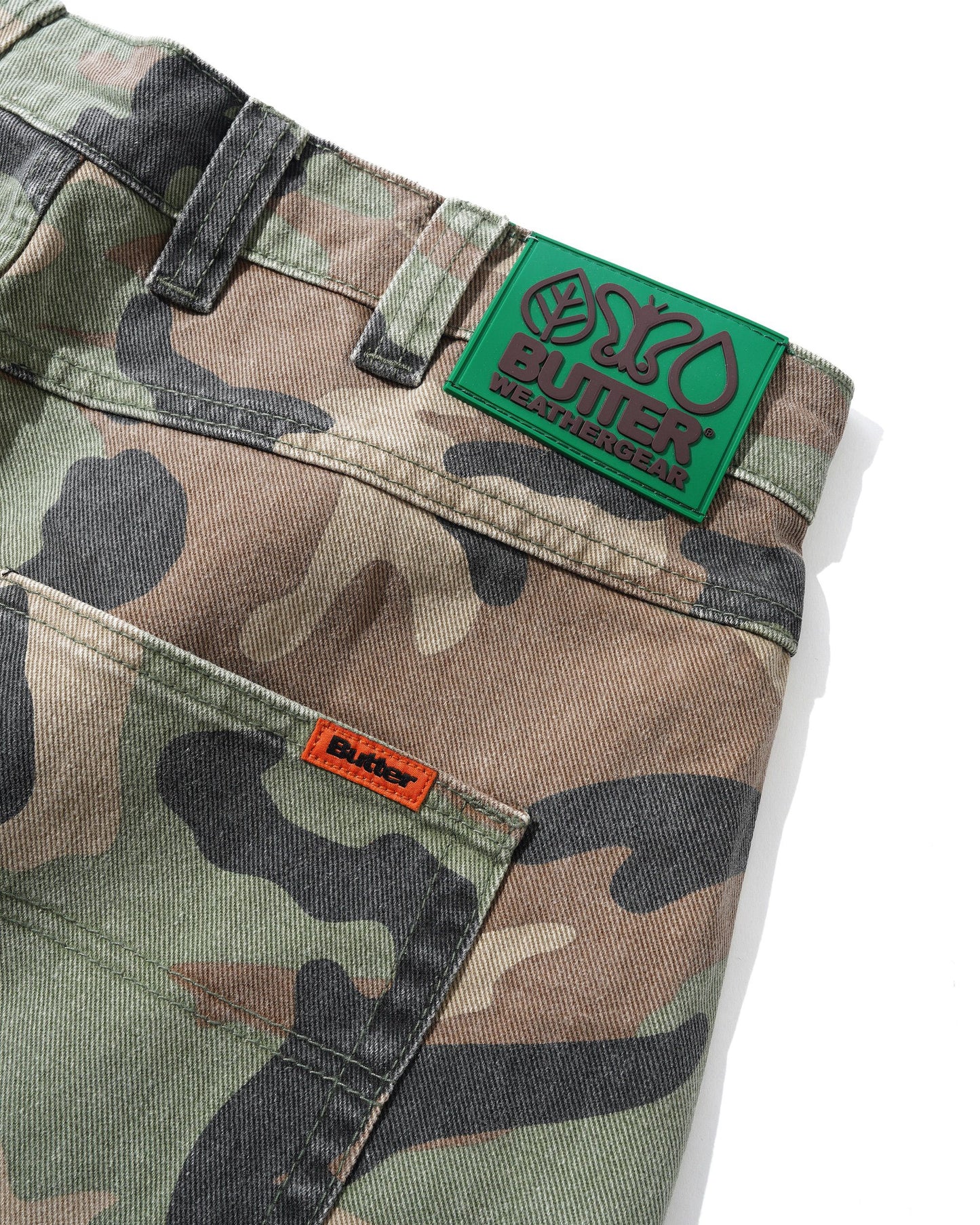 Weathergear Denim Jeans - Woodland Camo