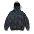 Woods Camo Zip-Thru Hood - Washed Black