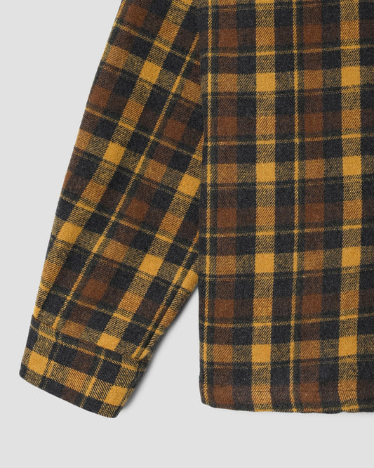 Zip Shirt - Acorn Plaid