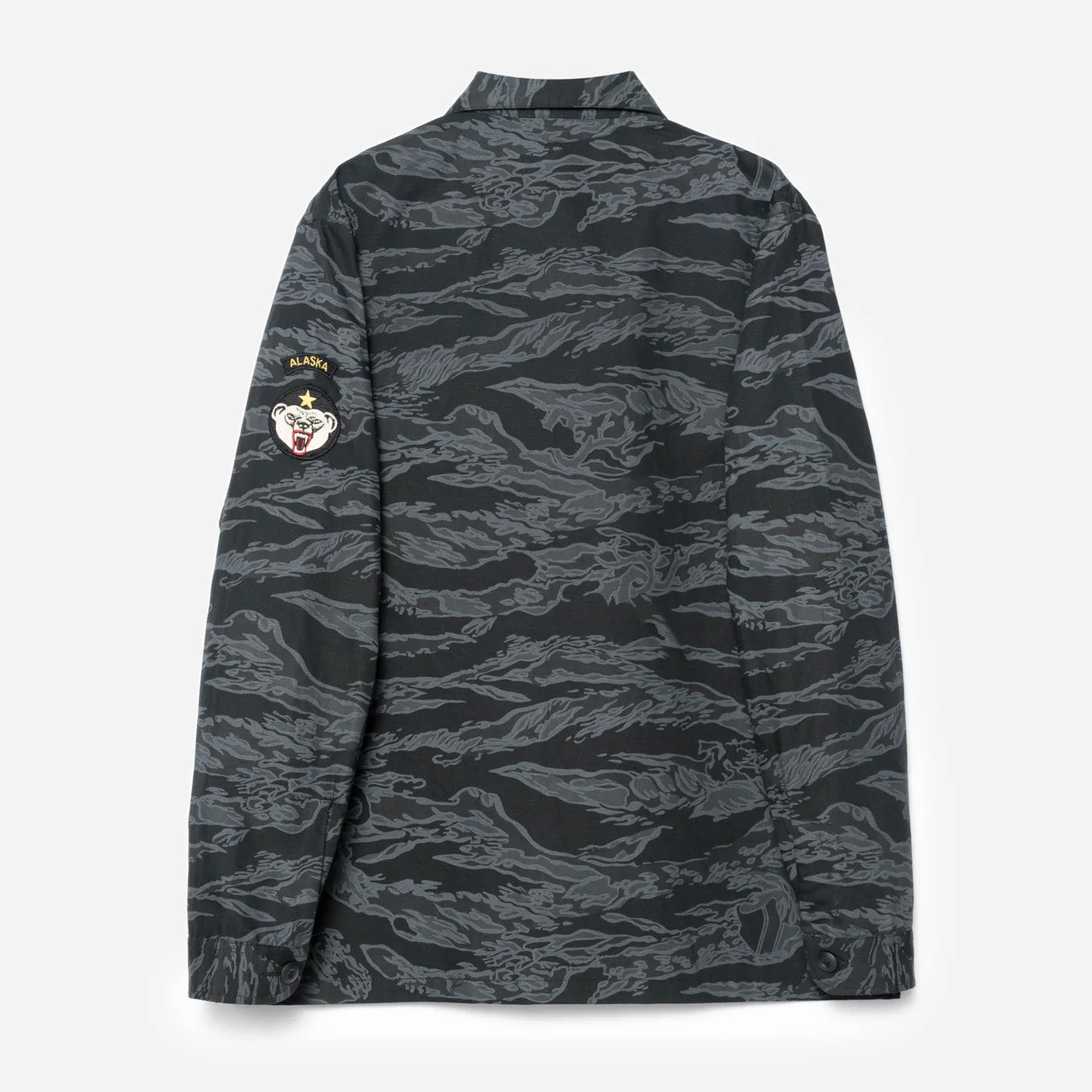 7147 Bonsai Tigerstripe L/S Utility Shirt Subdued Night