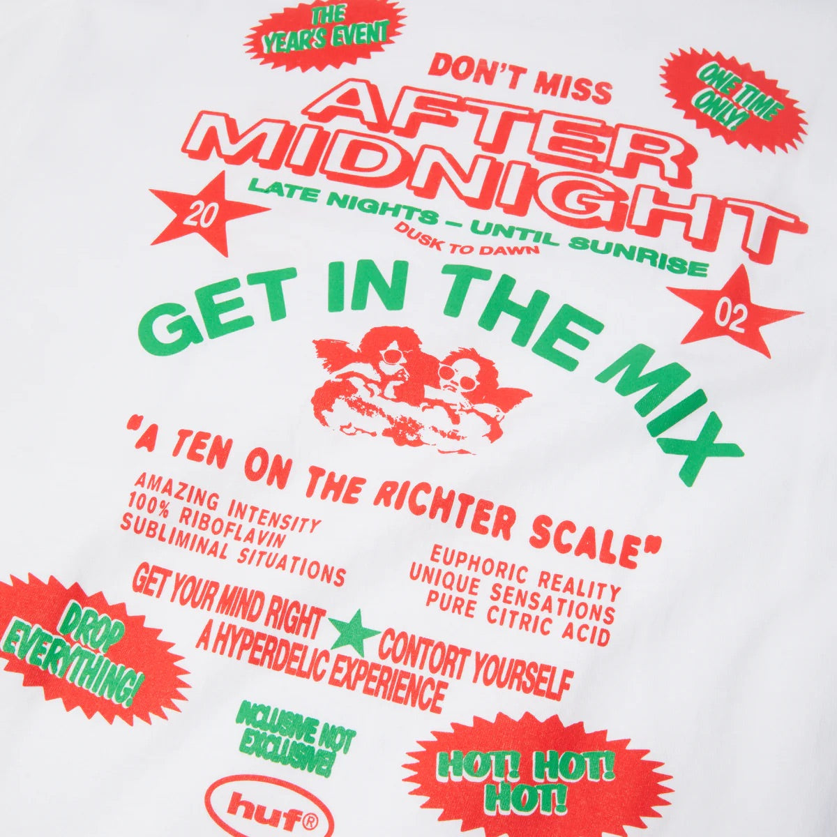 After Midnight SS Tee - White