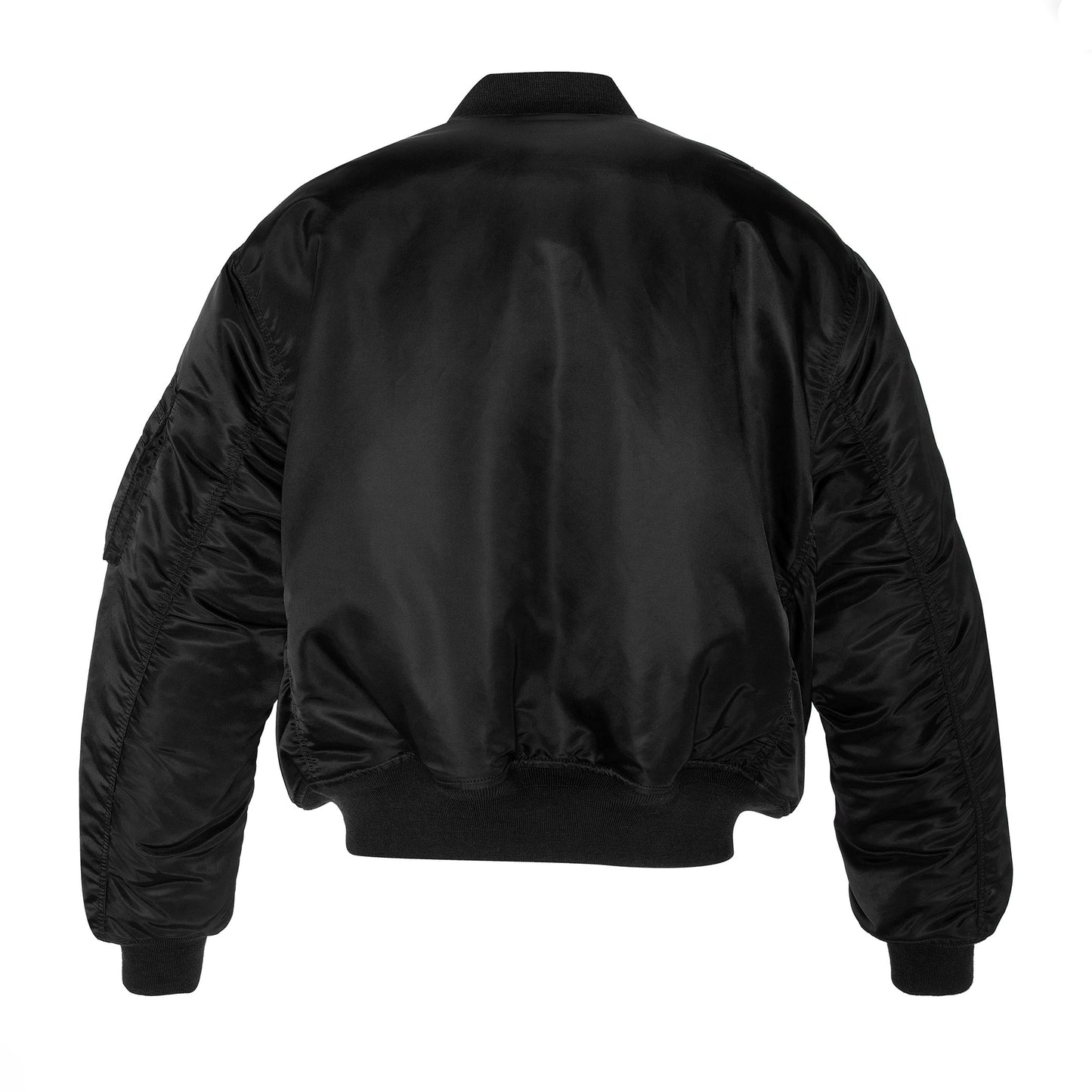 90s Oversized Bomber - Black