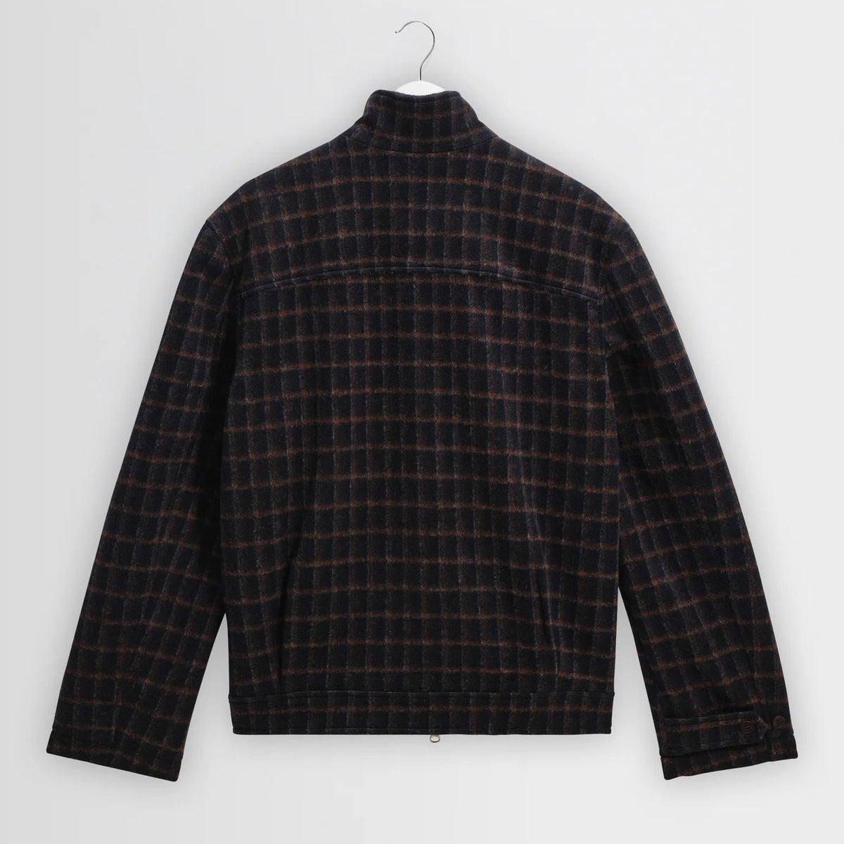 Bayer Harrigton, Drawn Check - Brown / Navy