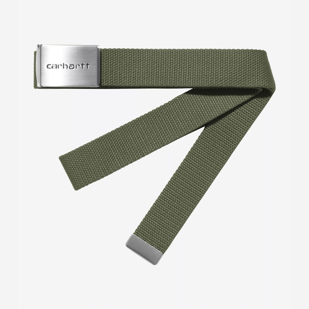 Clip Belt, Chrome - Leaf