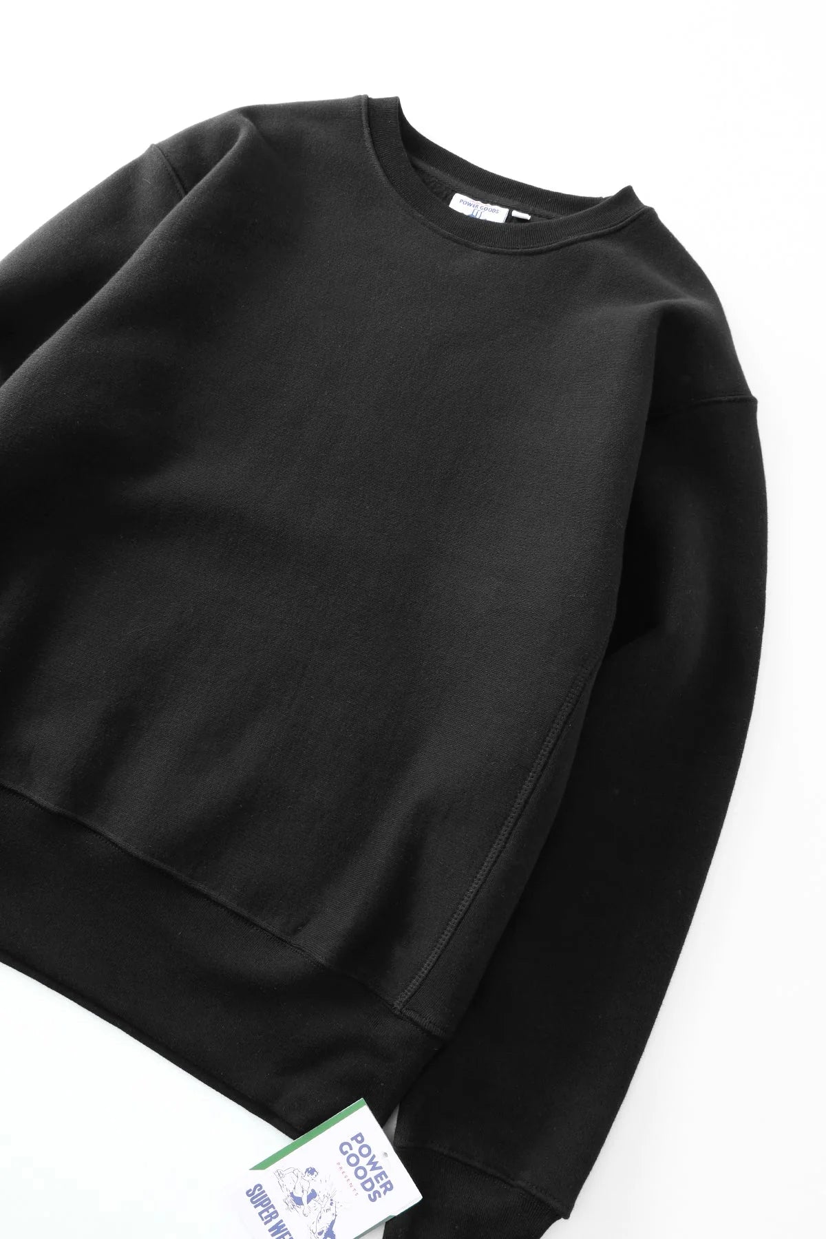 Super Weight Crewneck - Black