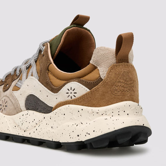 Yamano 3 Man, Suede / Nylon - Grey / Onion